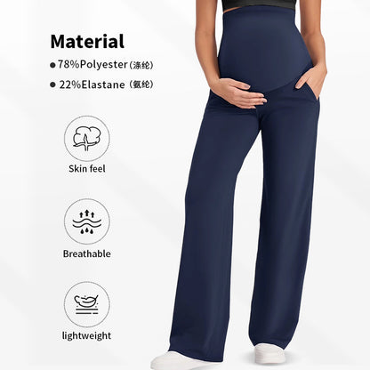 Maternity wide-leg pants