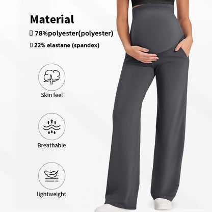 Maternity wide-leg pants