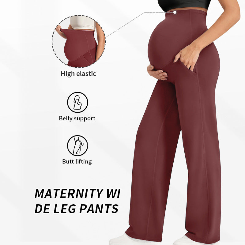 Maternity wide-leg pants