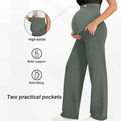 Maternity wide-leg pants