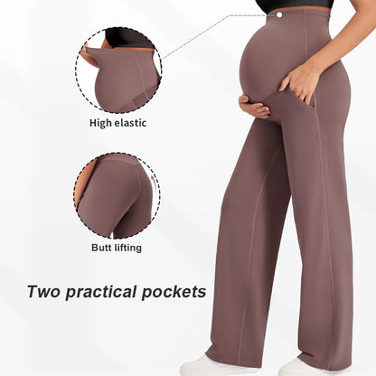 Maternity wide-leg pants