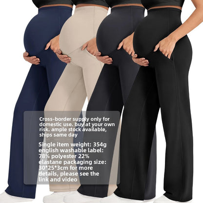 Maternity wide-leg pants