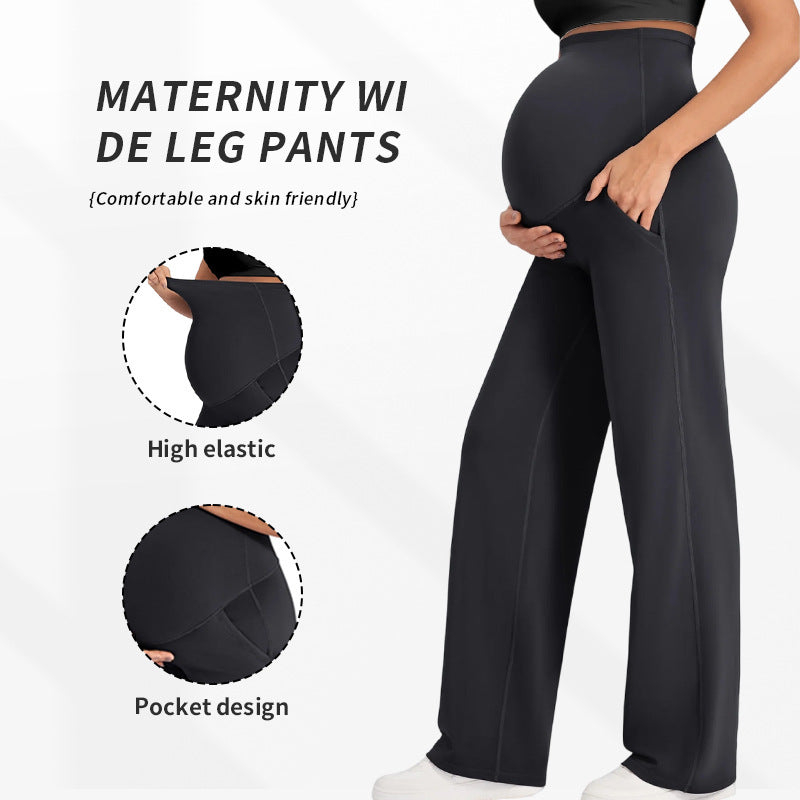 Maternity wide-leg pants