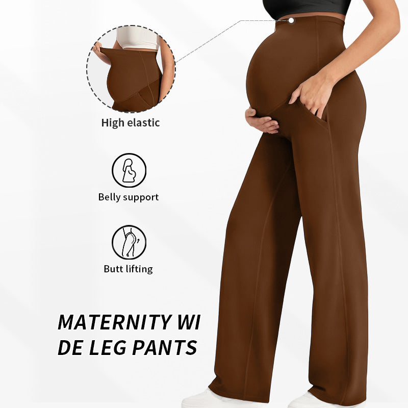 Maternity wide-leg pants